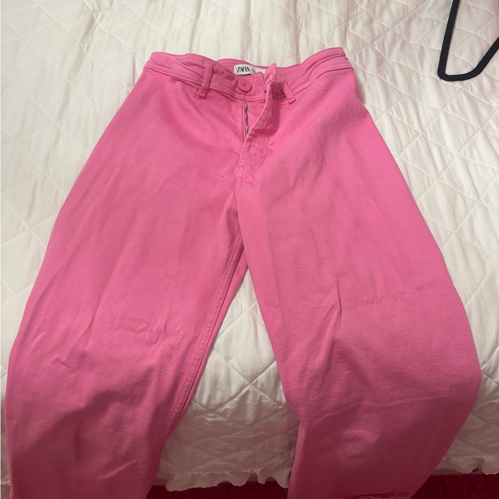Zara Fuchsia Trousers
